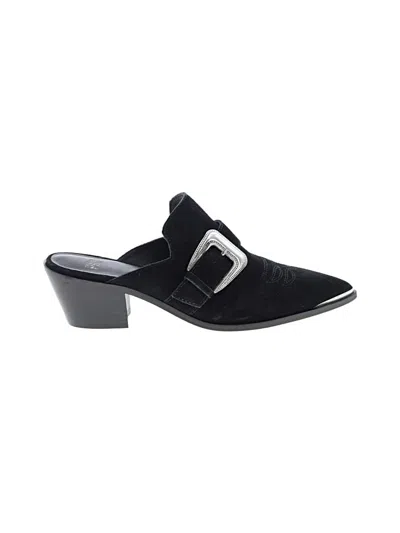 Pre-owned Paige Mule/clog In Black