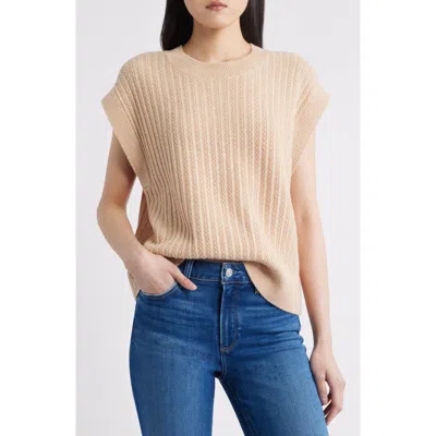 Paige Nepheli Sweater Vest In Neutral