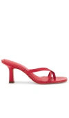 Paige Women's Noah Strappy High Heel Sandals In Red