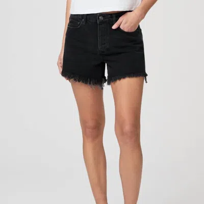 Paige Noella Denim Shorts In Black