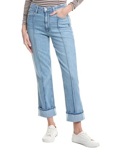Paige Noella Malo Wide Cuff Jean In Blue