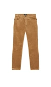 Paige Normandie Straight Corduroy Pant In Brown