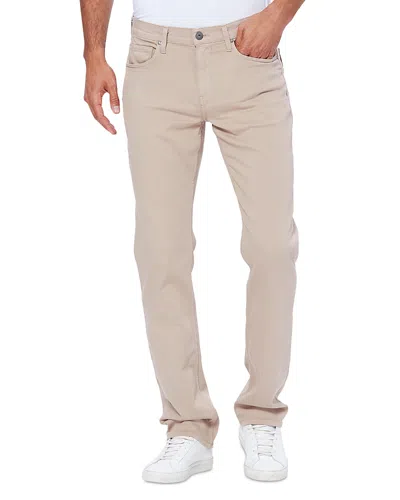 Paige Normandie Straight Fit Jeans In Toasted Almond In Neutral