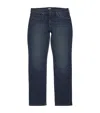 Paige Normandie Straight Jeans In Blue