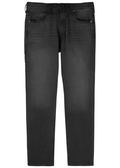 Paige Normandie Straight-leg Jean In Grey