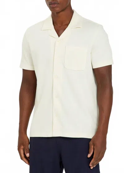 Paige Oliver Shirt In Ecru In White