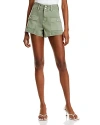 Paige Olivia Cargo Shorts In Vintage Sweet Succulent In Vintage