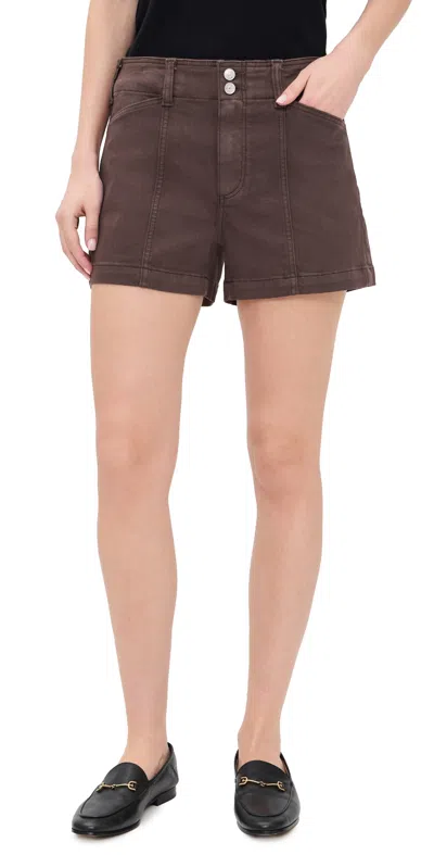 Paige Olivia Shorts Rich Chocolate In Brown