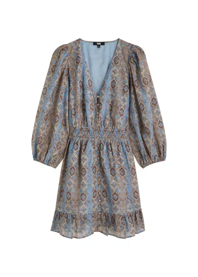 Paige Ophelie Cotton-blend Mini Dress