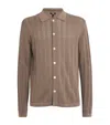 Paige Organic Cotton-blend Larimer Cardigan In Brown