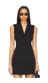 Paige Palomina Vest In 黑色