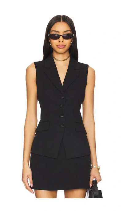 Paige Palomina Vest In 黑色