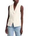 Paige Ciarra One-button Blazer In Ivory