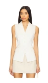 Paige Palomina Vest In Ivory