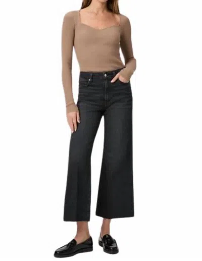 Paige Parvati Top In Burnt Sugar In Neutral