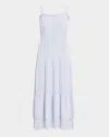 Paige Persimmon Sleeveless Maxi Dress In Blue Bell