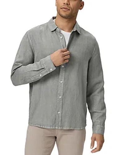 Paige Peters Regular Fit Button Down Shirt In Gray
