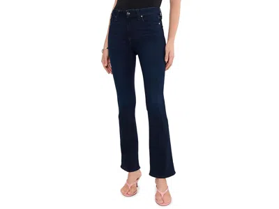 Paige Petite High-rise Manhattan Boot Reverse Sm Beltloops In The Forum Women's Jeans The Forum: 26 29 In Blue