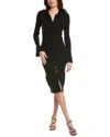 Paige Sundara Midi Dress In Black