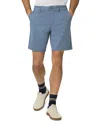 Paige Phillips Stretch Sateen Shorts 7.75 Fjord Valley In Fjord Valley