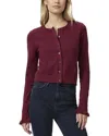 Paige Pomeline Silk-blend Cardigan In Red