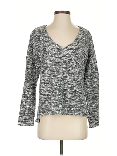Pre-owned Paige Pullover Sweater In Gray