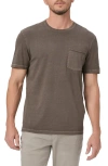 Paige Ramirez Cotton Pocket T-shirt In Vintage Aged Barrel