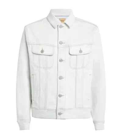 Paige Ranchero Denim Jacket In Blue