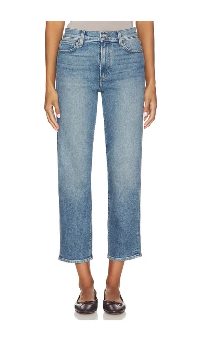 Paige Reece High Rise Vintage Slim Leg Jeans In Blue