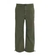 Paige Reid Jogger Straight Jeans In Green