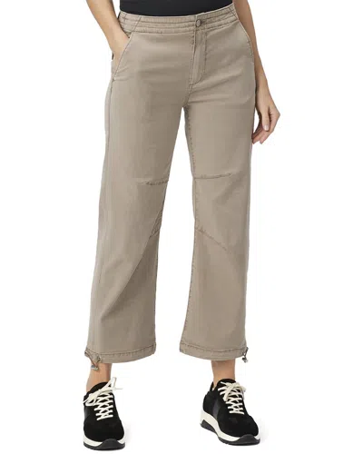 Paige Reid Jogger Vintage Moss Taupe Jogger Jean In Gray