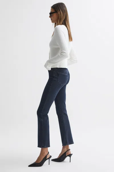 Paige High Rise Flared Jeans In Aster