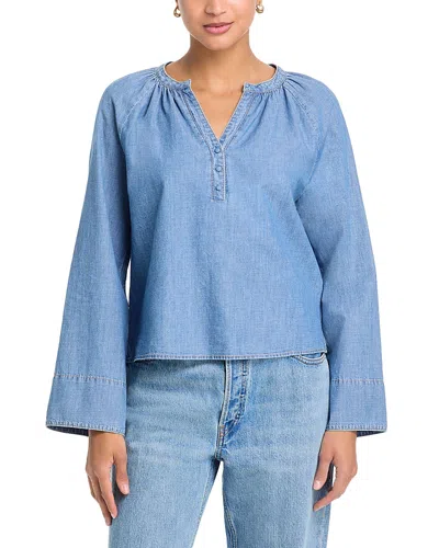 Paige Remi Shirt In Blue