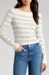 Paige Rhyse Stripe Knit Shirt