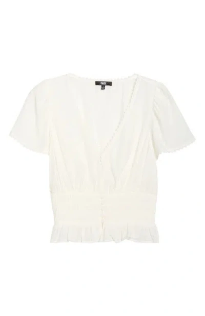 Paige Rive Top In White