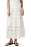 Paige Rivoli Lace Maxi Skirt In White
