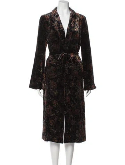 Pre-owned Paige Robe In Black