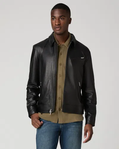 Paige Rocoso Moto Jacket In Black