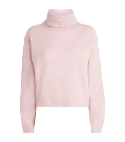 Paige Rollneck Viviana Sweater In Pink