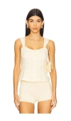 Paige Romi Top In Lemon