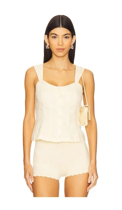 Paige Romi Top In Antique Paper
