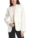 Paige Romona Blazer In Ivory
