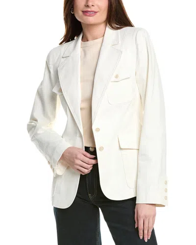 Paige Romona Blazer In Ivory