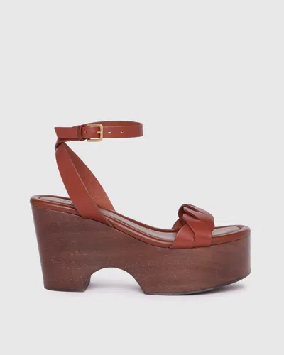 Paige Romy Sandal In Brown