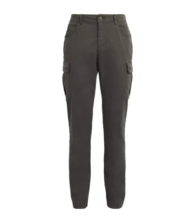 Paige Ronin Cargo Trousers In Green