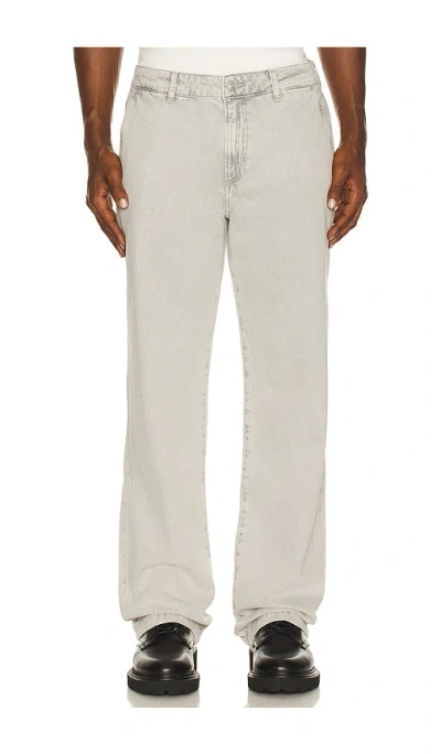 Paige Roseland Denim Trouser In White