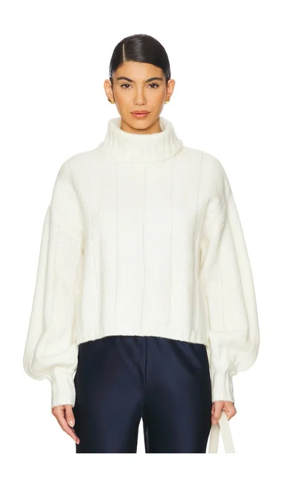 Paige Roselia Sweater In Ivory
