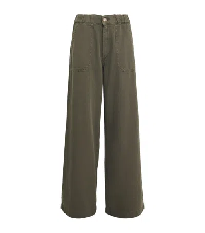 PAIGE RUMI HIGH-RISE WIDE-LEG JEANS