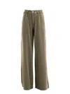 Paige Rumi Pocket Trousers In Green