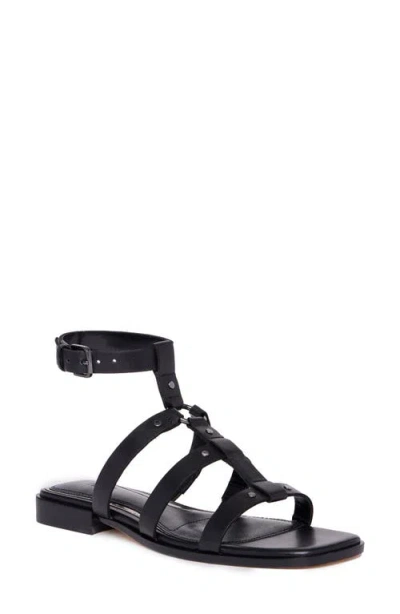 Paige Ryland Ankle Strap Sandal In Black